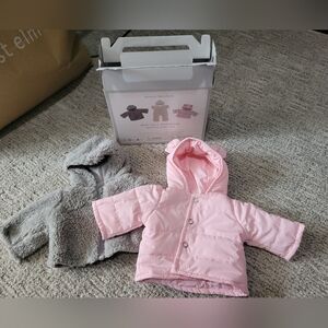 Pottery Barn Kids Baby Doll Clothes Coats